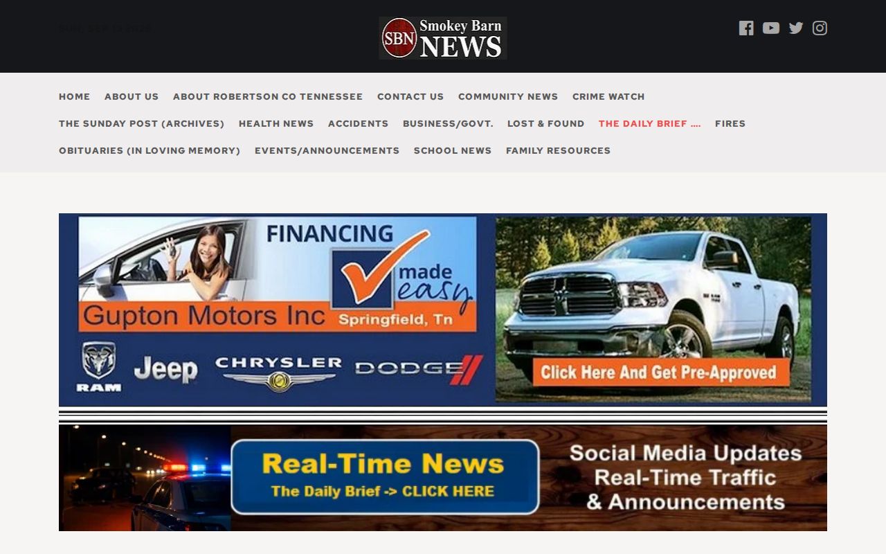 Robertson County local news arrest update page